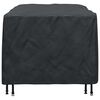 vidaXL Furniture Cover Plain Black 160 x 100 x 70 cm 420D