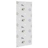 vidaXL Shower Roller Blind with Cassette 110x240 cm Fabric Width 106 cm
