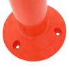 vidaXL Traffic Control Bollards 2 pcs Plastic 75 cm