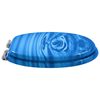 vidaXL WC Toilet Seats with Soft Close Lid 2 pcs MDF Blue Water Drop Design