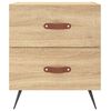 vidaXL Bedside Cabinets 2 pcs Sonoma Oak 40x35x47.5 cm Engineered Wood