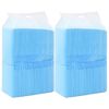 vidaXL Pet Training Pad | Set of 200 | Blue and White