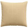 vidaXL Sofa Pillows 2 pcs Grey Green 45 x 45 cm Corduroy Fabric