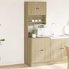 vidaXL Kitchen Cabinet Sonoma Oak 60x50x180 cm Engineered Wood