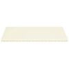 vidaXL Replacement Fabric for Awning Cream 5x3.5 m