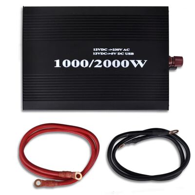 Voltage Converter 1000-2000 W with USB