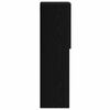 vidaXL TV Cabinet 2 pcs Black 30.5 x 30 x 102 cm Engineered Wood