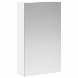vidaXL Bathroom Mirror Cabinet White 30 x 10.5 x 50 cm Engineered wood