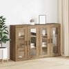 vidaXL Wall Mounted Cabinets 2 pcs Artisan oak 69.5 x 34 x 90 cm