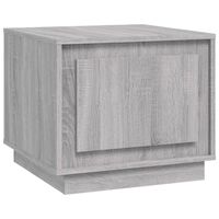 vidaXL Coffee Table Grey Sonoma 51x50x44 cm Engineered Wood