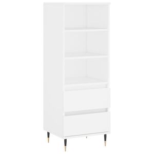 vidaXL Highboard White 40x36x110 cm Engineered Wood