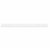 vidaXL Wall Shelves 2 pcs High Gloss White 80x9x3 cm