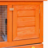 vidaXL Outdoor Rabbit Hutch Small Animal House Pet Cage 1 Door Wood