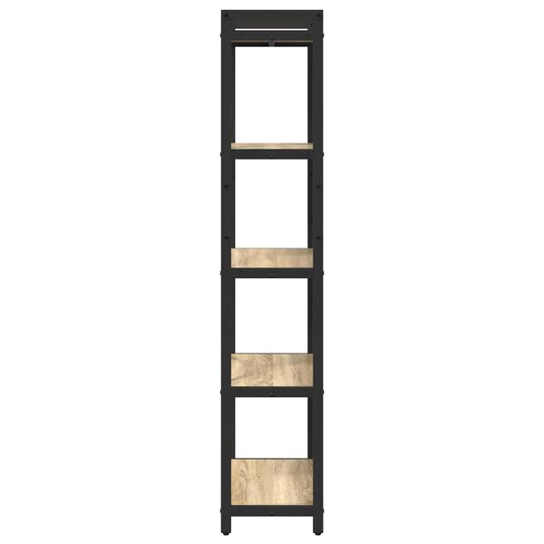 vidaXL Bookshelf Sonoma Oak 60 x 30 x 155 cm Engineered Wood