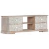 vidaXL TV Cabinet 120x30x40 cm Solid Acacia Wood