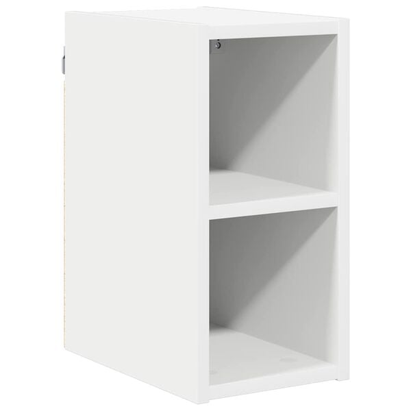 vidaXL Hanging Cabinet White 20 x 29.5 x 40 cm Engineered Wood