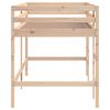 vidaXL Kids' Loft Bed without Mattress with Ladder 90x200 cm