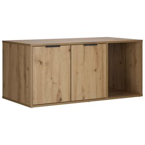 vidaXL Cat Crate Furniture Artisan Oak 100 x 49 x 45 cm