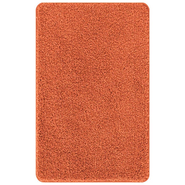 vidaXL Anti-slip Bath Mat Orange 50 x 80 cm PP