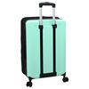 vidaXL Suitcase Folding Mint green 43 x 27 x 66 cm ABS Plastic