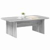 vidaXL Coffee Table Grey Sonoma 93 x 53 x 33 cm Engineered Wood