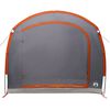 vidaXL Tent 268 x 240 x 191 cm Waterproof Grey and orange Polyester