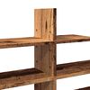 vidaXL Wall Shelf Old Wood 124.5x18x60.5 cm Engineered Wood