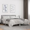vidaXL Bed Frame without Mattress Grey Sonoma 150x200 cm King Size
