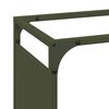 vidaXL Firewood Rack Olive Green 60x28x65 cm Cold-rolled steel