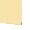 vidaXL Roller Blind Blackout Yellow 145x230 cm Fabric Width 141.6 cm Polyester