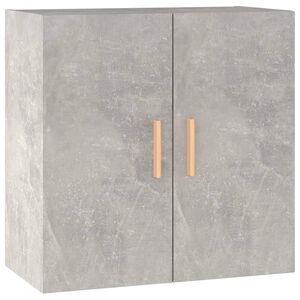 vidaXL Wall Cabinet Concrete Grey 60x30x60 cm Engineered Wood