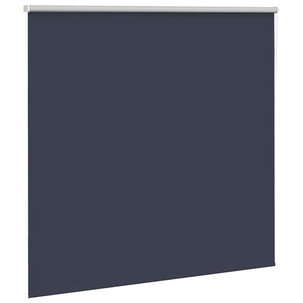 vidaXL Roller Blind Blackout Marine 165x130 cm Fabric Width 161.6 cm Polyester