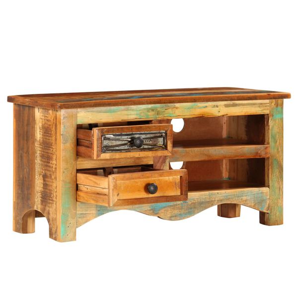vidaXL TV Cabinet 80x30x40 cm Solid Reclaimed Wood