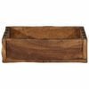 vidaXL Tray 4 pcs Brown 29 x 31 x 10 cm Solid Reclaim Wood