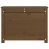 vidaXL Storage Box Honey Brown 60x32x45.5 cm Solid Wood Pine