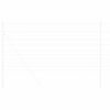 vidaXL Wild Fence Hot Dip Galvanized 1000 x 120 x 0.18 cm Iron