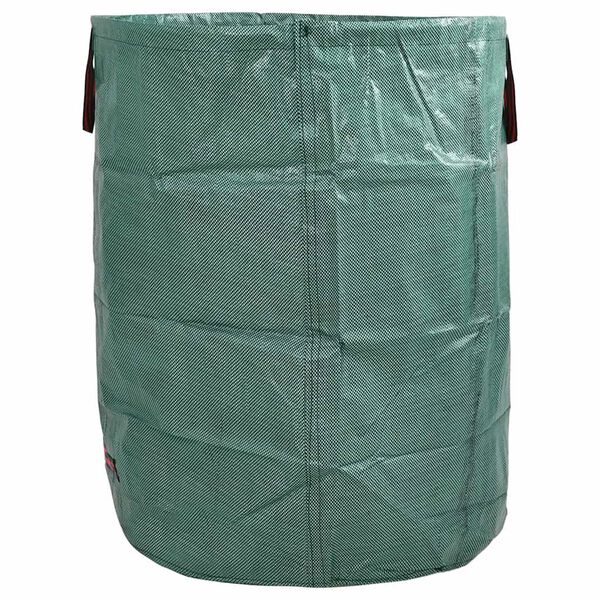 vidaXL Garden Waste Bags 12 pcs Green 66 x 66 x 83.5 cm Polypropylene
