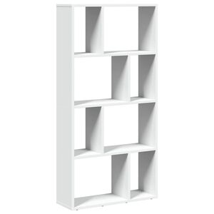 vidaXL Bookcase White 60x20x120,5 cm Engineered Wood