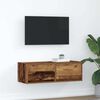 vidaXL TV Cabinet Old Wood 80x31x25.5 cm Engineered Wood
