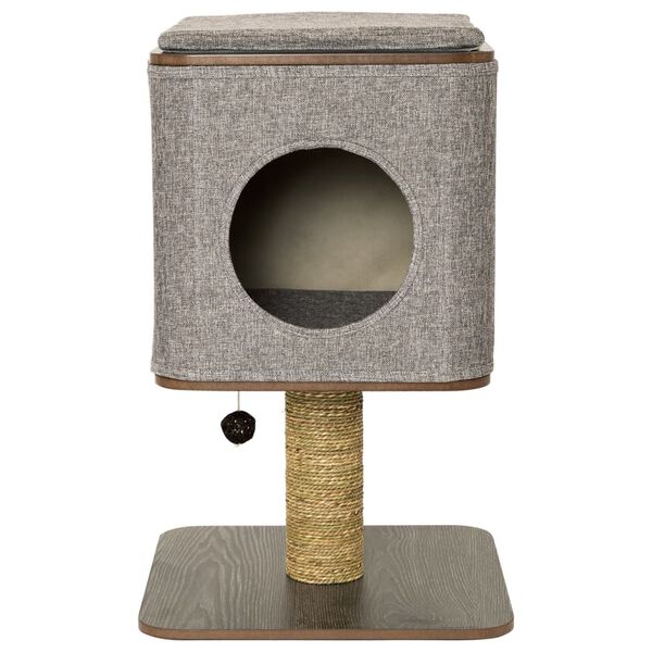 Jack and Vanilla Cat Tree Stand Molly 42x42x67 cm Grey