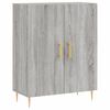 vidaXL Sideboard Grey Sonoma 69,5x34x90 cm Engineered Wood