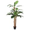 vidaXL Artificial Banana Tree 22 Leaves 200 cm Green