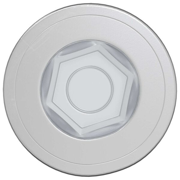 vidaXL Confirmat Screws 2100 pcs Silver Metal