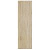 vidaXL Book Cabinet/Room Divider Sonoma Oak 80x30x103 cm Engineered wood