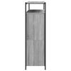 vidaXL Shoe Cabinet with 4 Flip-Drawers Grey Sonoma 100x34x112 cm