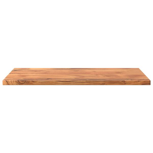 vidaXL Table Top 80x50x2.5 cm Rectangular Solid Wood Acacia