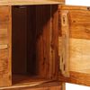 vidaXL Chest of Drawer Natural 55 x 30 x 90 cm Solid Acacia Wood