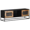 vidaXL TV Cabinet 120x30x40 cm Rough Mango Wood