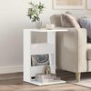 vidaXL Side Table White 40 x 35 x 60.5 cm Engineered Wood