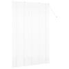 vidaXL Venetian Blinds Height Adjustable White 220x150cm Aluminium